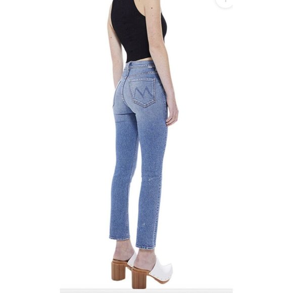 Mother Mid Rise Dazzler jeans in Tropic Like It’s Hot size 26 - Picture 6 of 11